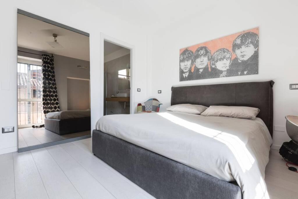 Unique 4 Storey House On Naviglio 4Bd, 4Bt Milánó Kültér fotó